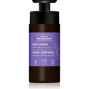 Green Pharmacy Lavender & Flax Oil крем за тяло 739ml