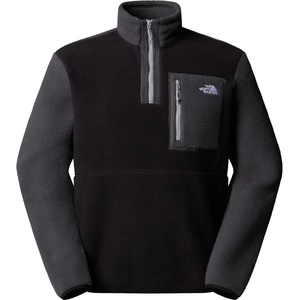 The North Face Мъжки поларен пуловер The North Face Yumiori 1/4 Zip Fleece jumper - TNF Black / Asphalt Grey / Monument Grey - размер XS (005-5404-1011)