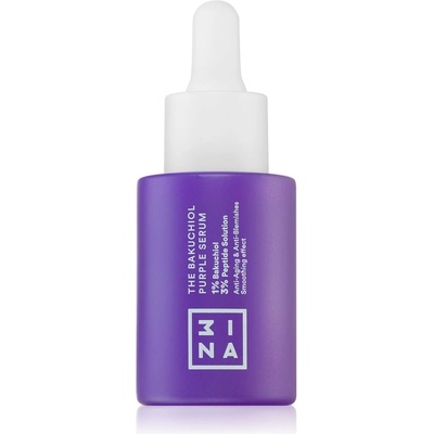 3INA The Bakuchiol Purple Serum лек серум за стягане на кожата 30ml