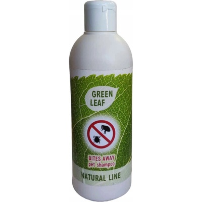 Green Leaf Natural Line Flea & Tick bites away šampón 250 ml