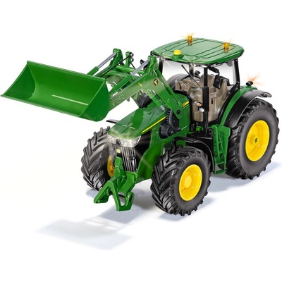 Siku Control 6792 Bluetooth, John Deere 7310R s čelním nakladačem