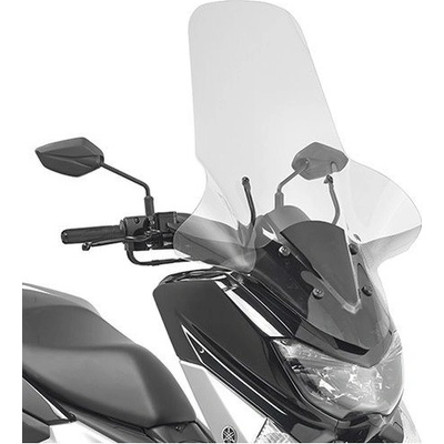 Kappa 2123DTK přední plexi, čiré 81,5 x 64,5 cm (výška x šířka) pro YAMAHA N Max 125 (15-19)