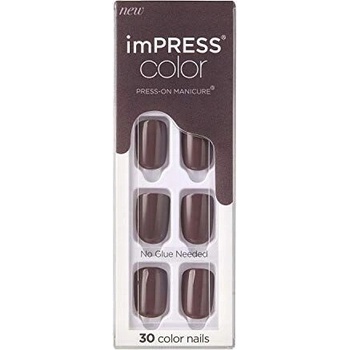 Kiss imPRESS Samolepiace nechty Color Try Gray 30 ks