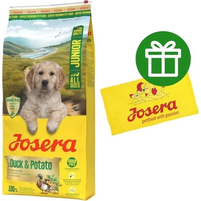 Josera Dog All Sizes Junior with Duck & Potato 12,5 kg