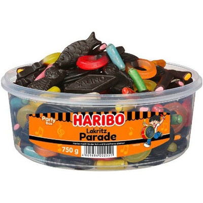 Haribo Lakritz Parade 0,75 kg