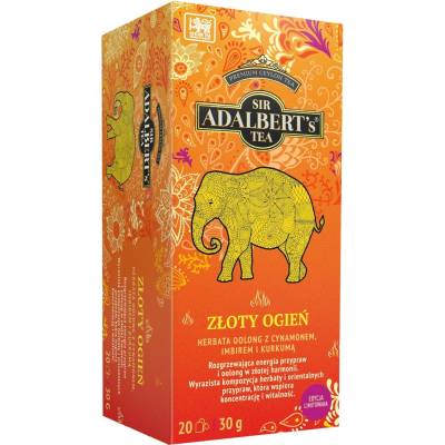 Sir Adalbert's Tea zelený čaj v nálevových vreckách 30 g