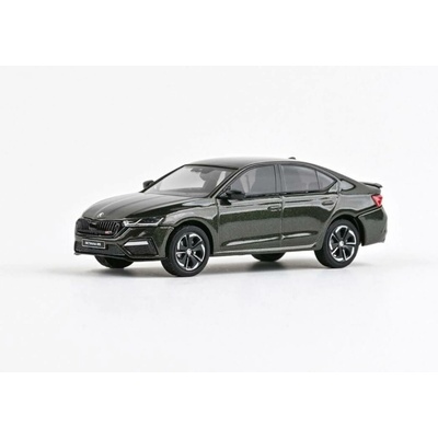 Abrex ŠKODA OCTAVIA IV RS SEDAN 2020 Zelená Khaki Metalíza 1:43