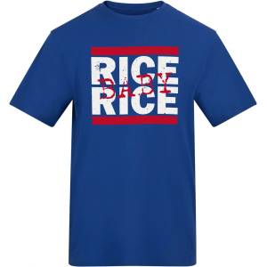 AWD Printed Adult Football Fan Tee - Rice Rice Baby
