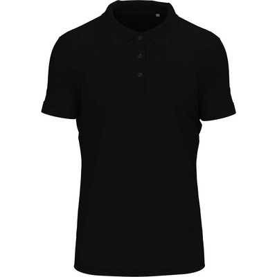 Stedman stretch polo st9640 / Мъжка еластична поло тениска - черна m (st9640blom)