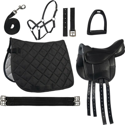 HKM Sedlo s příslušenstvím pro Shetland Lucy Růžová – Zboží Dáma