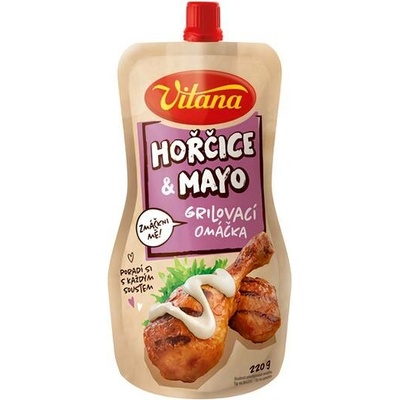 Vitana Hořčice & mayo grilovací omáčka 220g