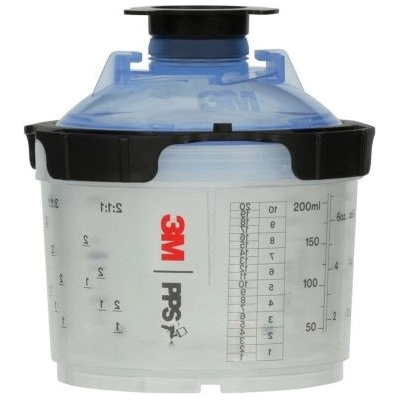 26114, 3M PPS 2.0 Mini sada 50 vložek, 50 víček, 32 uzávěrů, 200 ml, 200 μ