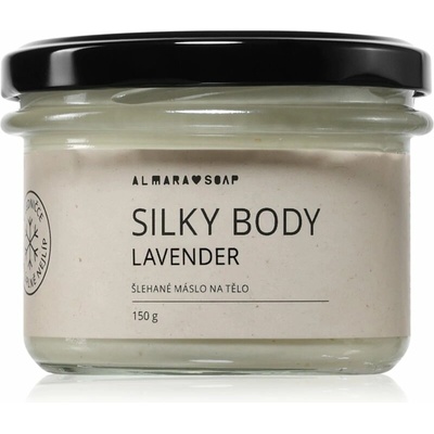 Almara Soap Silky Body šľahané telové maslo Levander 150 g