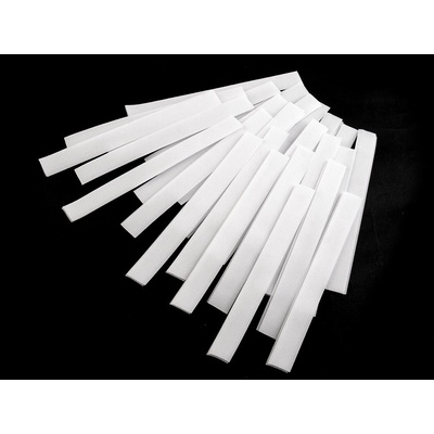 Suchý zip háček + plyš stříhaný šíře 20 mm Varianta: 5 bílá, Balení: 25 pár