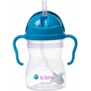 B.box hrneček s brčkem kobaltově modrý 240 ml