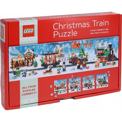 LEGO Chronicle Books® Vánoční vlak 4x100 dílků