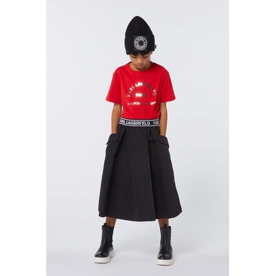 Karl Lagerfeld Детски челси боти от кожа Karl Lagerfeld (Z30308.36.39)