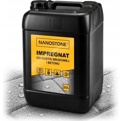 Impregnace Nanostone bezbarvá 20 l na zámkovou dlažbu a betonu