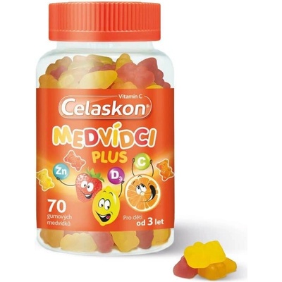 Celaskon Medvídci Plus pro děti od 3let 70 bonbónov