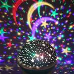 StarMaster Детска нощна лампа проектор с луна и звезди - MiniStarlight (SN125964125964)