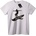 NOONEBRAND Тениска Улови Вълната Сърфист - 7XL, Black