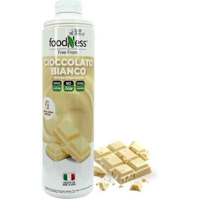 Foodness Bílá Čokoláda profesionální filling 1 kg