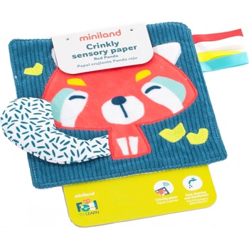 Miniland Мека книжка Miniland Eco - Red Panda (97322)