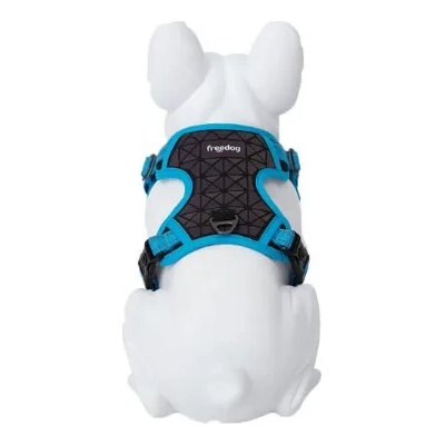 Freedog Boreal Harness Large - Регулируем нагръдник за кучета с вратна обиколка от 43 см до 65 см и гръдна 45 см до 90 см. /25 мм - син