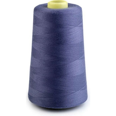 Polyesterové nitě pro overlocky i klasické šití návin 5000 yards PES 40/2 Bleached Denim 1 ks