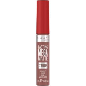 Rimmel Lasting Mega Matte Liquid Lip Colour дълготрайно матово течно червило 7.4 ml нюанс Strapless
