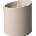 Villeroy & Boch Ароматна свещ NewMoon Beige Home Energy бежова (10-4290-7890)