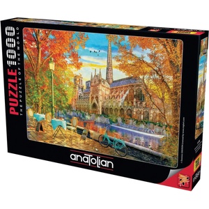Anatolian Пъзел Anatolian от 1000 части - Нотр Дам през есента (P1176)