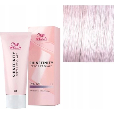 Wella Shinefinity Zero Lift Glaze 09/65 Cool Pink Shimmer 60 ml