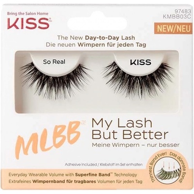 Kiss My Lash But Better umelé riasy pre prirodzený objem 1 pár, 03