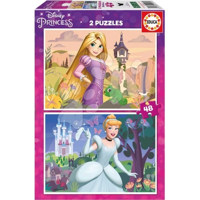 Educa Princezny Disney 2 x 48 dílků