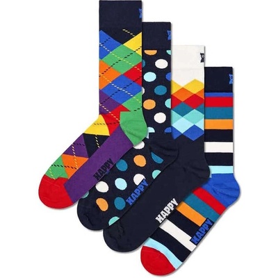 Happy socks Чорапи Happy socks Multi-Color Gift Set Half Socks 4 Pairs - Multicolor