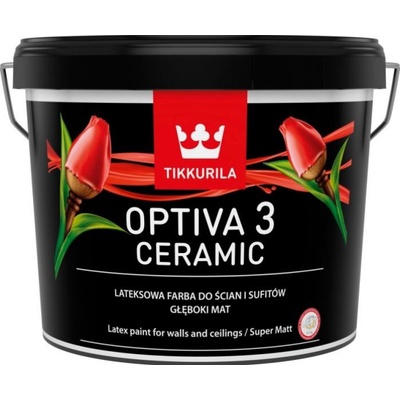 Tikkurila OPTIVA 3 CERAMIC SUPER MATT 2,7 l tvt int. Y500 Takorauta C