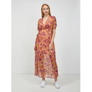orsay Оранжева макси рокля на цветя ORSAY Orsay | Oranzhev | ЖЕНИ | XS