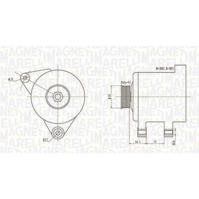 generátor MAGNETI MARELLI 063731747010
