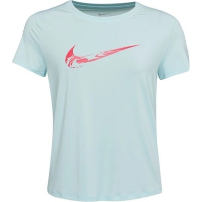 Nike ONE SWOOSH Dámské běžecké tričko tyrkysová