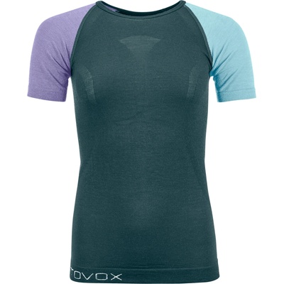 Ortovox Дамско мериносово термобельо Ortovox Women's 120 Comp Light Short Sleeve Merino base layer - Dark Arctic Grey (115-0993-0713)
