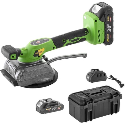 PROCRAFT Виброчук акумулаторен, PROCRAFT PTM20-1b-c, 20V, 2Ah, 130 мм, до 75 кг, в куфар (UNI-01012403)