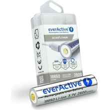 EVERACTIVE 2600mAh s nabíjecím microUSB konektorem EV18650-26M