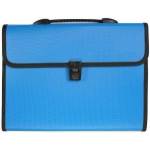 TITANUM Briefcase A4 with bundle 12 compartments blue