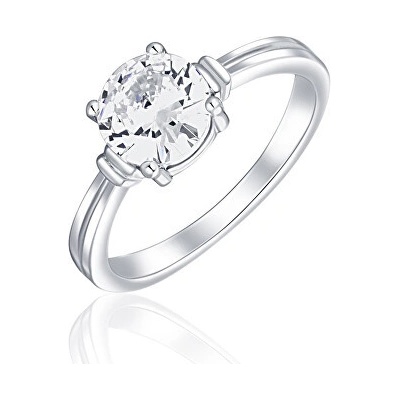 JVD Stříbrný prsten se zirkonem SVLR0502XH2BI