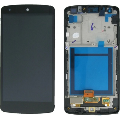 LCD Displej + Dotykové sklo + Přední kryt LG D820, D821 Google Nexus 5