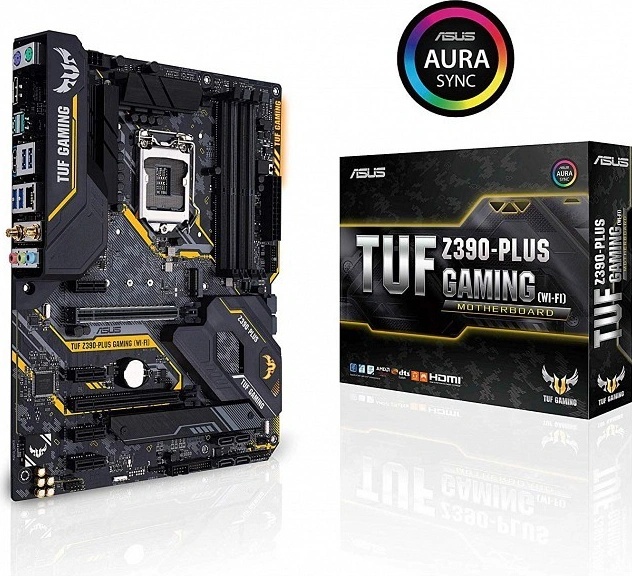 CPU Intel Core i9 9900K+TUF Z390-PLUS GAMING TUF Z390-PLUS GAMING FOR ATX Motherboard Z390 A 1151 Support CPU