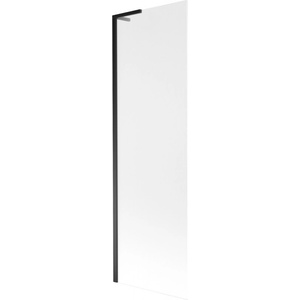 Mexen Next L параван за вана 1-крилен 60 x 150 cm, матиран, черен - 895-060-000-03-30-70 (895-060-000-03-30-70)