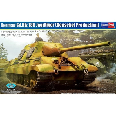 Hobby Boss German Sd.Kfz.186 Jagdtiger Henschel Production 1:35
