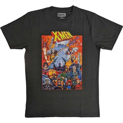 Marvel tričko X-Men Full Characters šedé